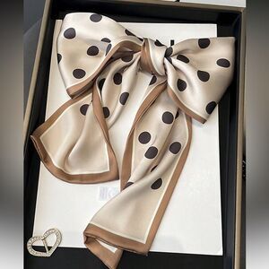 Elegant Polka Dot Scarf G30